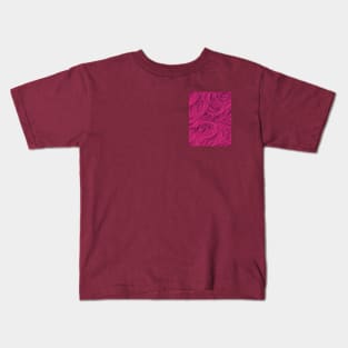 Pink Sapphire for Modern Aesthetic Kids T-Shirt